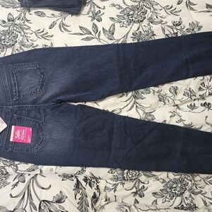 Dark Blue Denim Jeans